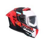 CASCO SHIRO ALPHA RACER FULLFACE – RED