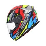 CASCO SHIRO HUNTER RACCOON FULLFACE – MATTE ROJO