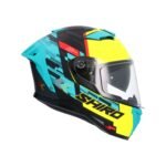CASCO SHIRO ALPHA RACER FULLFACE - DARK BLUE