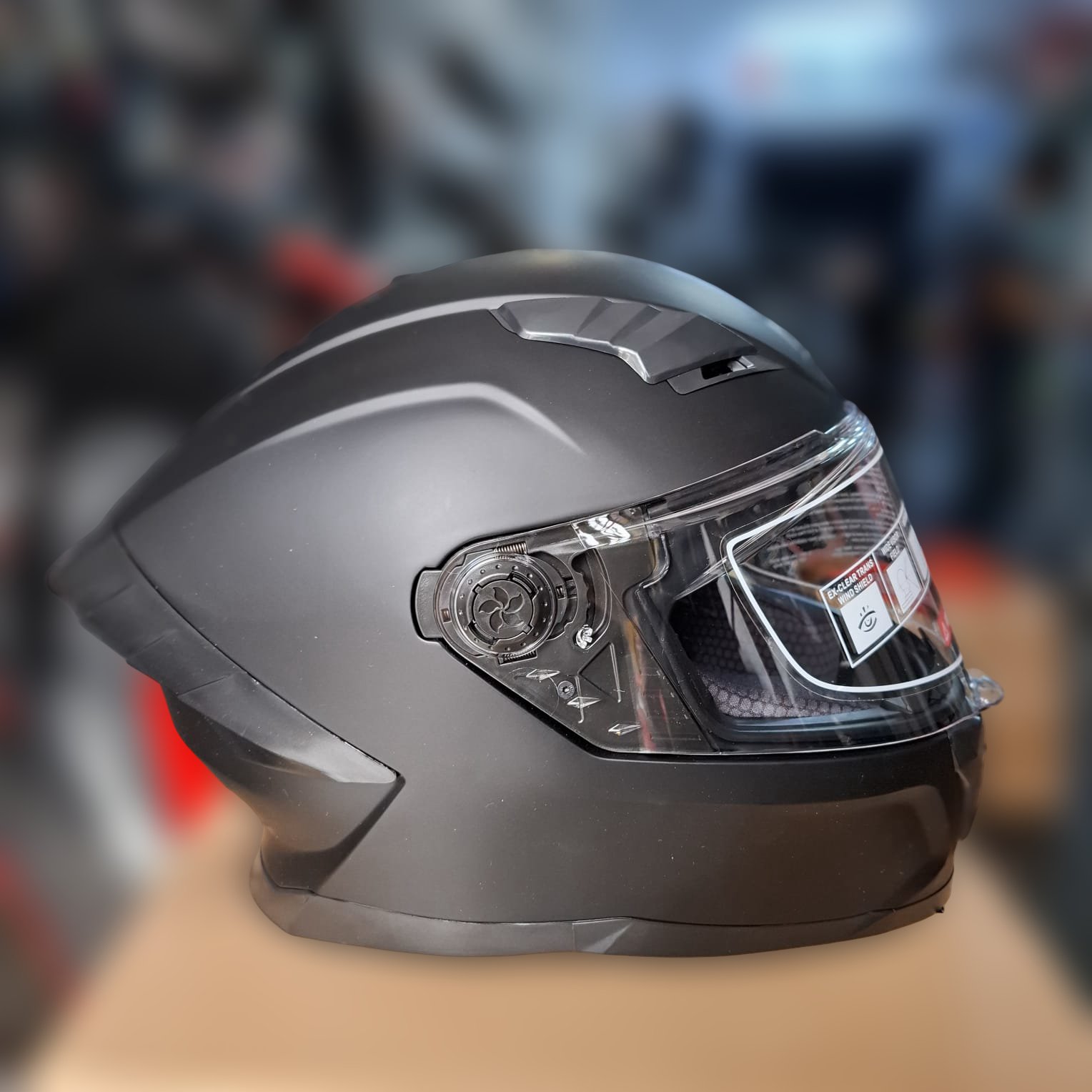 CASCO YZ HELMET DOBLE VISOR +VISOR DE REGALO - Imagen 4