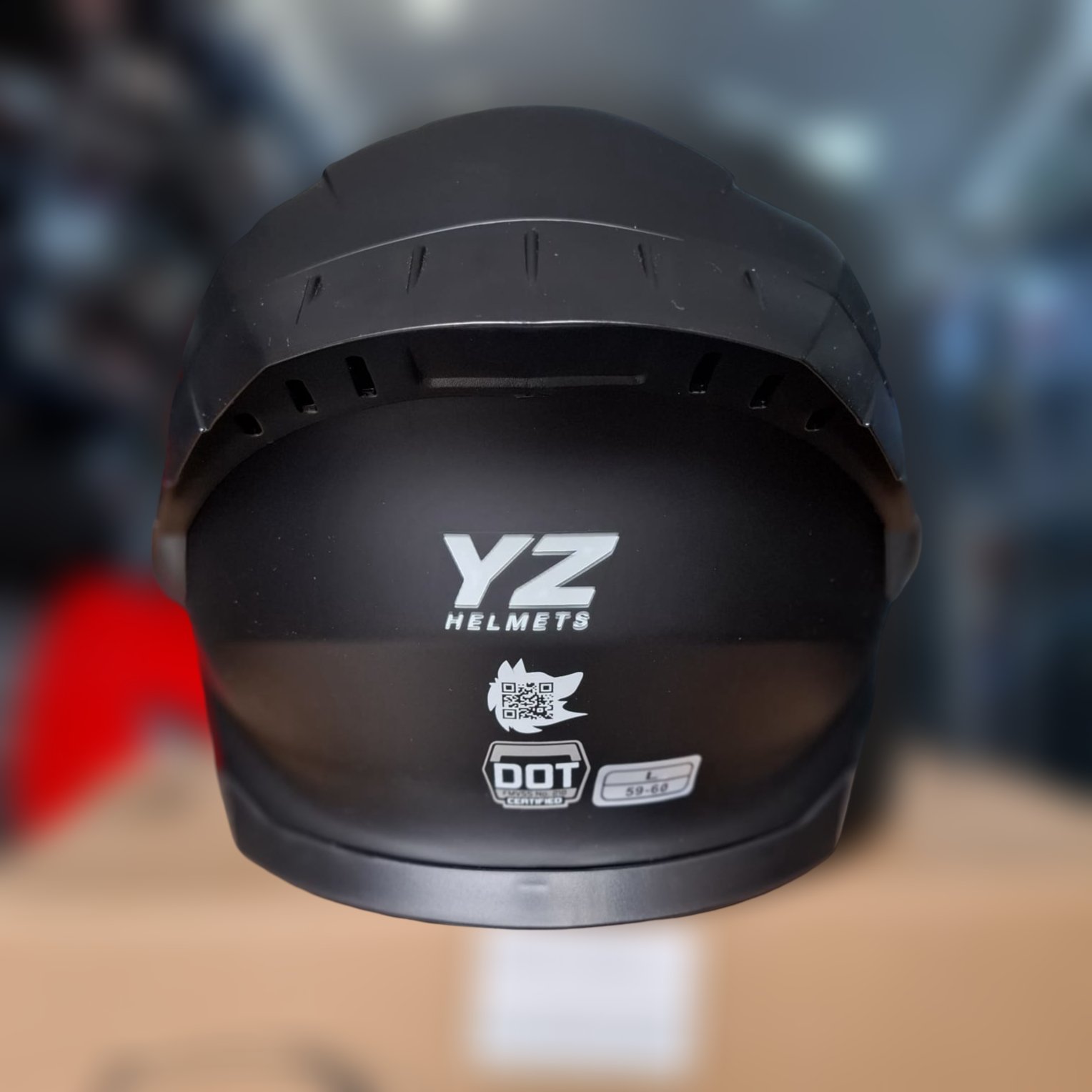 CASCO YZ HELMET DOBLE VISOR +VISOR DE REGALO - Imagen 2